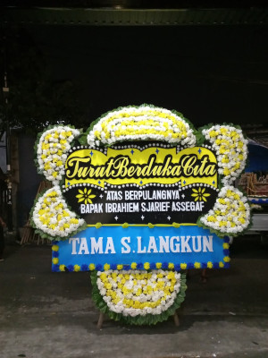 Papan Bunga Duka di Merigi Sakti
